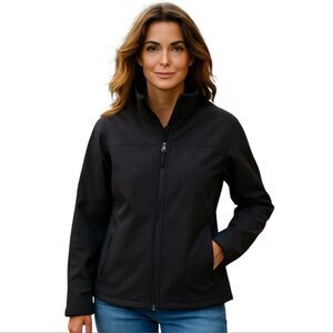 Busch Gardens Jacket sz XXL Fleece Lined Black